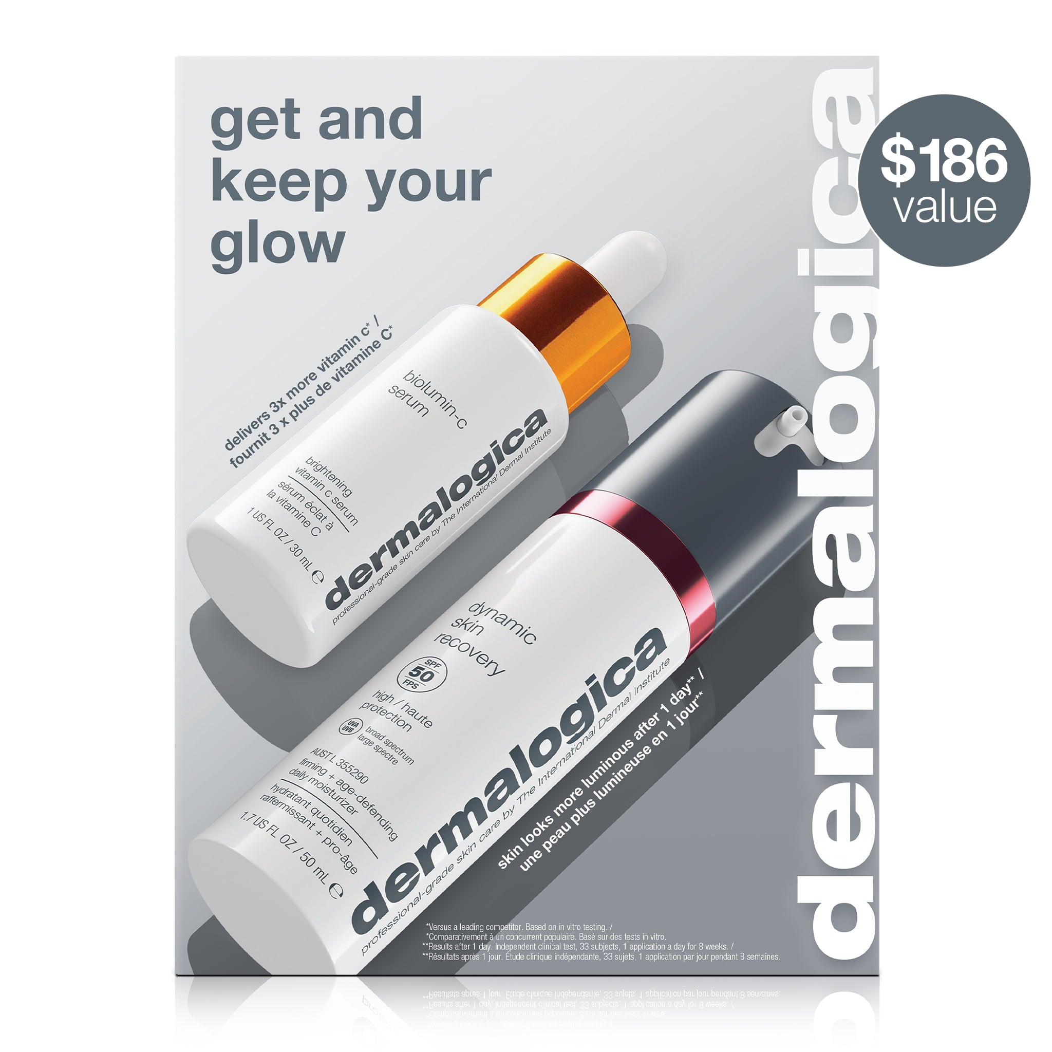get + keep your glow kit (2 full-size)